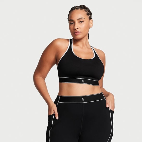 Victoria's Secret Player Sports Bra Black XL NEW - Picture 3 of 4